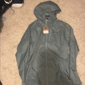 Patagonia Gray Hooded Jacket